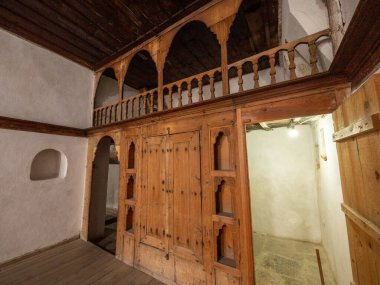 İskenduli Evi. Bir Otthoman-Hera, Girokaster 'daki evi restore etti. Yüksek kalite fotoğraf