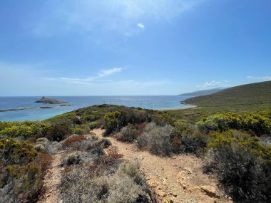 Sentier des Douaniers, doğal alanların korunduğu Macinaggio ve Centuri arasındaki Kaptan Corse kıyısı boyunca 19 km yürüyüş mesafesindedir.