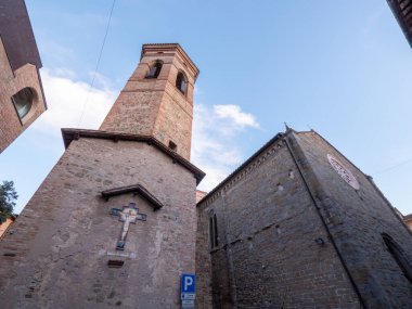 Deurta 'nın Manzarası, İtalya Otantik İtalyan Köy Büyüsü. Yüksek kalite fotoğraf