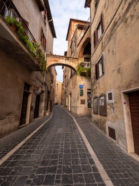 Deurta 'nın Manzarası, İtalya Otantik İtalyan Köy Büyüsü. Yüksek kalite fotoğraf