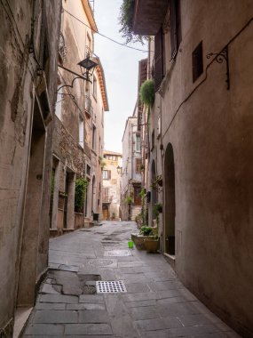 Deurta 'nın Manzarası, İtalya Otantik İtalyan Köy Büyüsü. Yüksek kalite fotoğraf