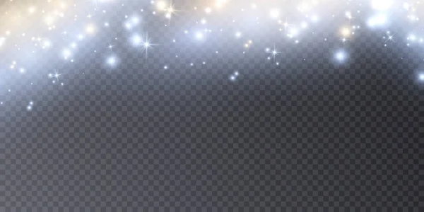 Блискучий Боке Фон Ілюстрація Блиску Світла Мерехтливого Боке Світловий Ефект — стоковий вектор
