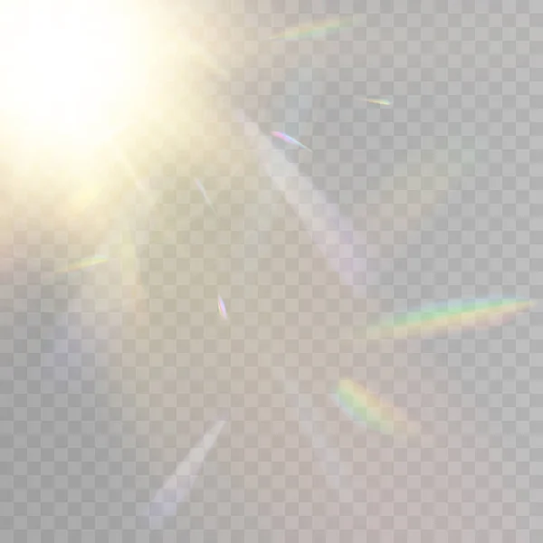 Textura Superpuesta Arco Iris Confitería Holográfica Aislada Sobre Fondo Transparente — Archivo Imágenes Vectoriales