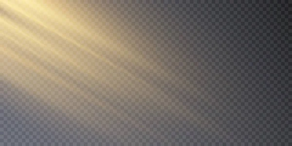 Падіння Яскравого Сонячного Світла Дизайну Ілюстрацій — стоковий вектор