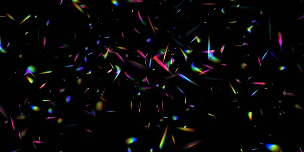 Кластер Цветов Яркие Лучи Спектра Блеск Объективе Стекле Драгоценностях Драгоценном — стоковый вектор