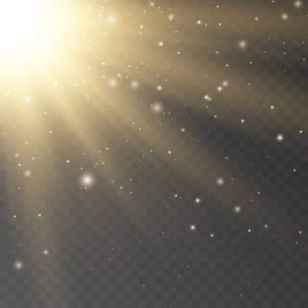 Абстрактные Солнечные Блики Полупрозрачное Свечение Специальным Светом Векторное Размытие Движении — стоковый вектор