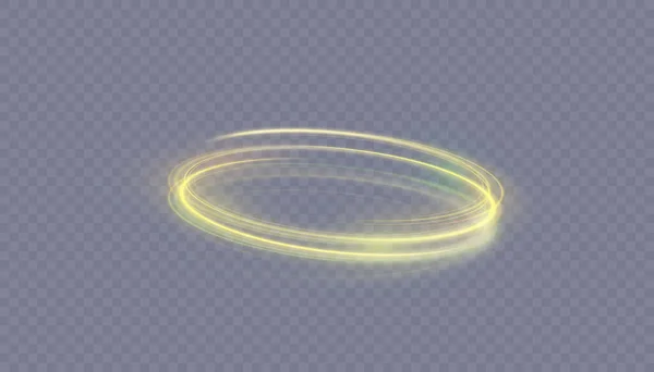 透明な背景に動的光源のベクトル図 光抽象化の高速化 抽象的な光の渦 ウェブデザイン ゲームデザインのために ベクトル — ストックベクタ