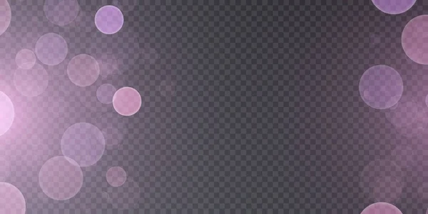 Векторний Фон Фіолетовим Мерехтливим Боке Падаючі Яскраві Іскри Пиловий Блиск — стоковий вектор