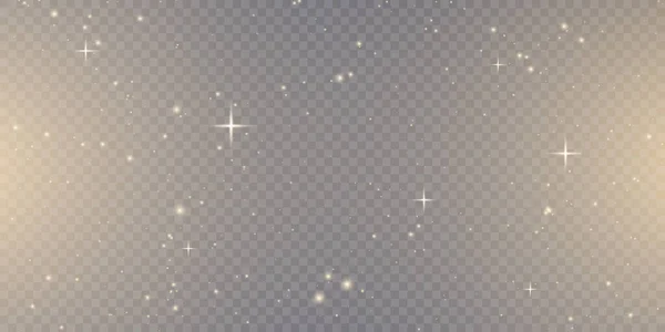 Goud Stof Licht Bokeh Kerst Gloeiende Bokeh Glitter Overlay Textuur — Stockvector