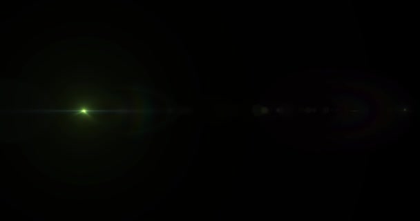 Sunlight Glare Art Animation Background Abstract Background Bright Horizontal Light — Stock Video