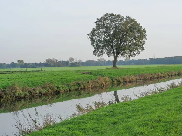 Emlichheim Vechte River — Stock Photo, Image