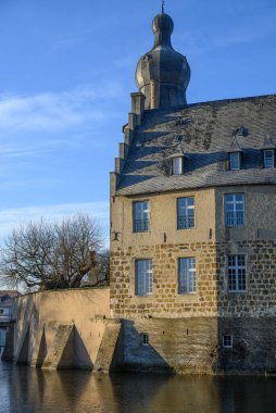 Westphalia 'da bir şatoda sonbahar zamanı