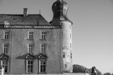 Westphalia 'da bir şatoda sonbahar zamanı