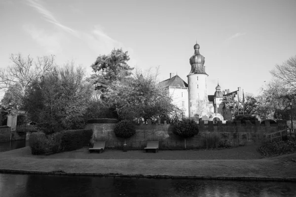 在威斯特法利亚的一座城堡 — 图库照片