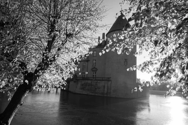 Φθινοπωρινή Ώρα Κάστρο Στα Δυτικά — Φωτογραφία Αρχείου