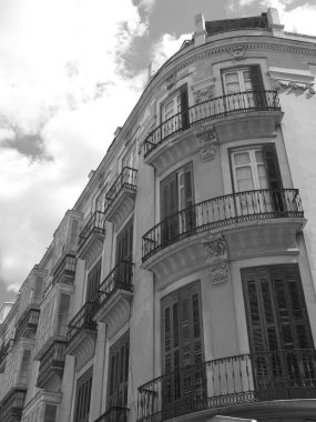 İspanya 'daki Malage şehri.