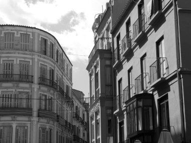 İspanya 'daki Malage şehri.