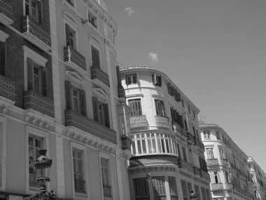 İspanya 'daki Malage şehri.