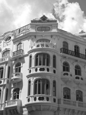 İspanya 'daki Malage şehri.