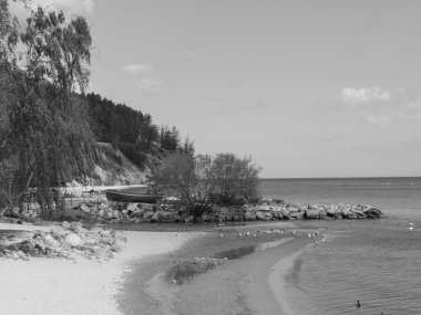 Polonya 'daki Baltık Denizi Gynia yakınlarında