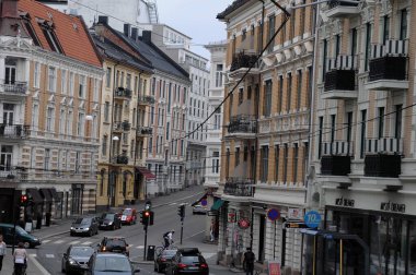 Ship cruise in the norwegian fjords