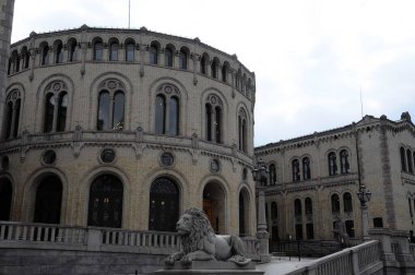 Ship cruise in the norwegian fjords