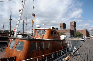 Ship cruise in the norwegian fjords