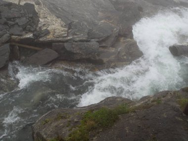 Ship cruise in the norwegian fjords