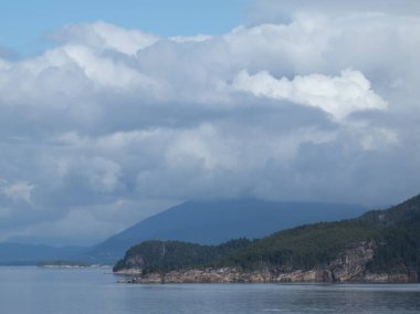Ship cruise in the norwegian fjords