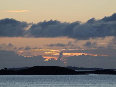 Ship cruise in the norwegian fjords