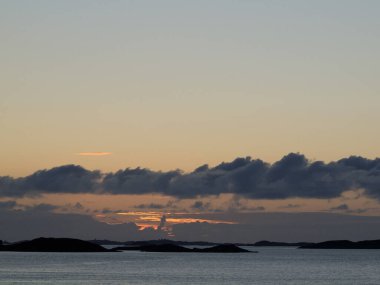 Ship cruise in the norwegian fjords