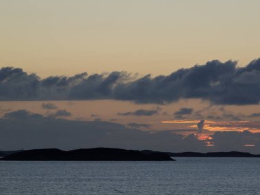Ship cruise in the norwegian fjords