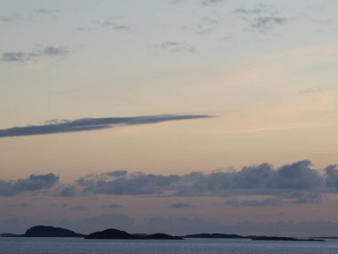 Ship cruise in the norwegian fjords