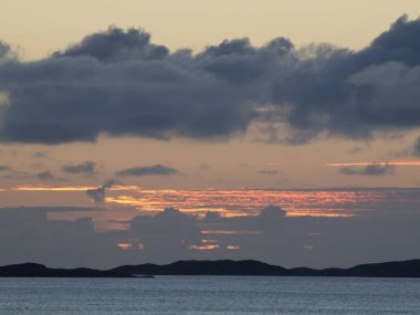 Ship cruise in the norwegian fjords