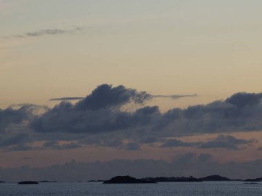 Ship cruise in the norwegian fjords
