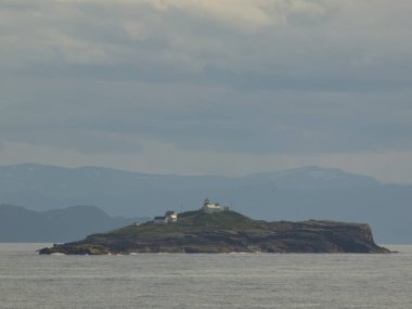 Ship cruise in the norwegian fjords