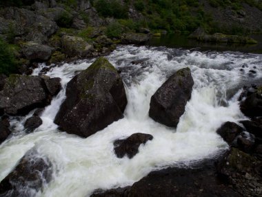 Ship cruise in the norwegian fjords