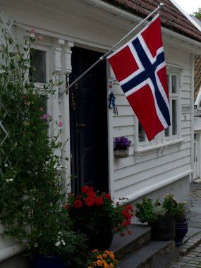 Ship cruise in the norwegian fjords