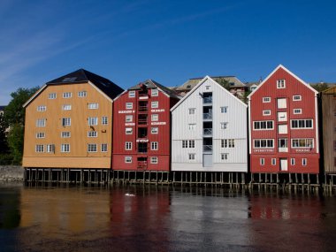 Ship cruise in the norwegian fjords