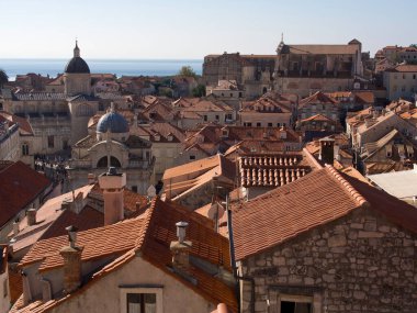 Dubronvik at the mediterranean sea
