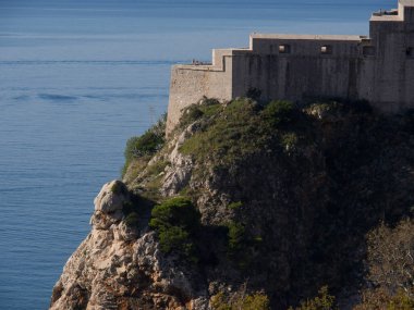 Dubronvik at the mediterranean sea