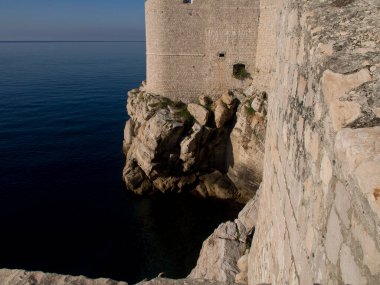 Dubronvik at the mediterranean sea