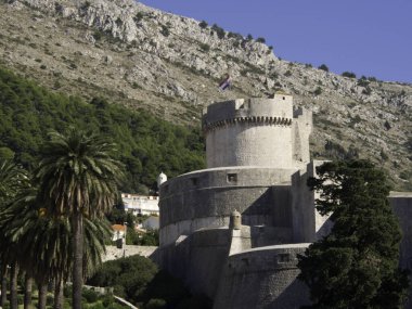 Dubronvik at the mediterranean sea