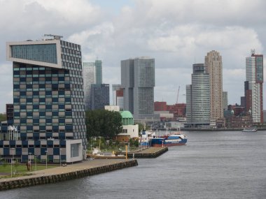 Rotterdam city in the netherlands