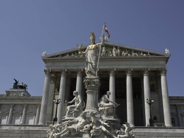 Avusturya 'daki Viyana şehri.