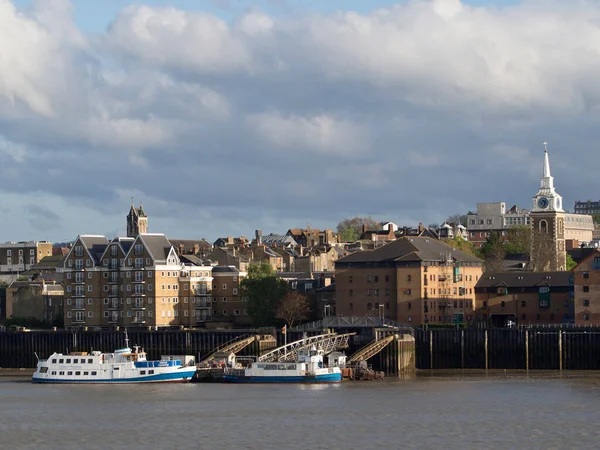 the thames river near london