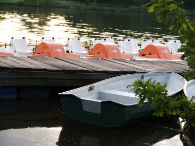 lake near borken in westphalia