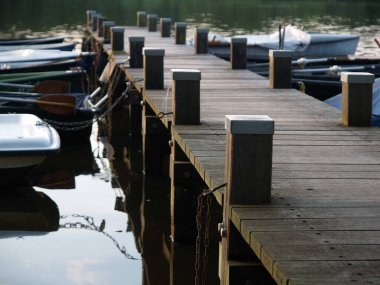 lake near borken in westphalia