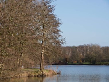 hiking at a lake in germany
