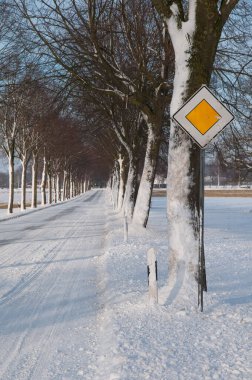 Westphalia 'da kış mevsimi